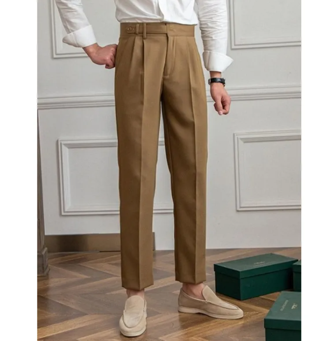 Cropped British Pants