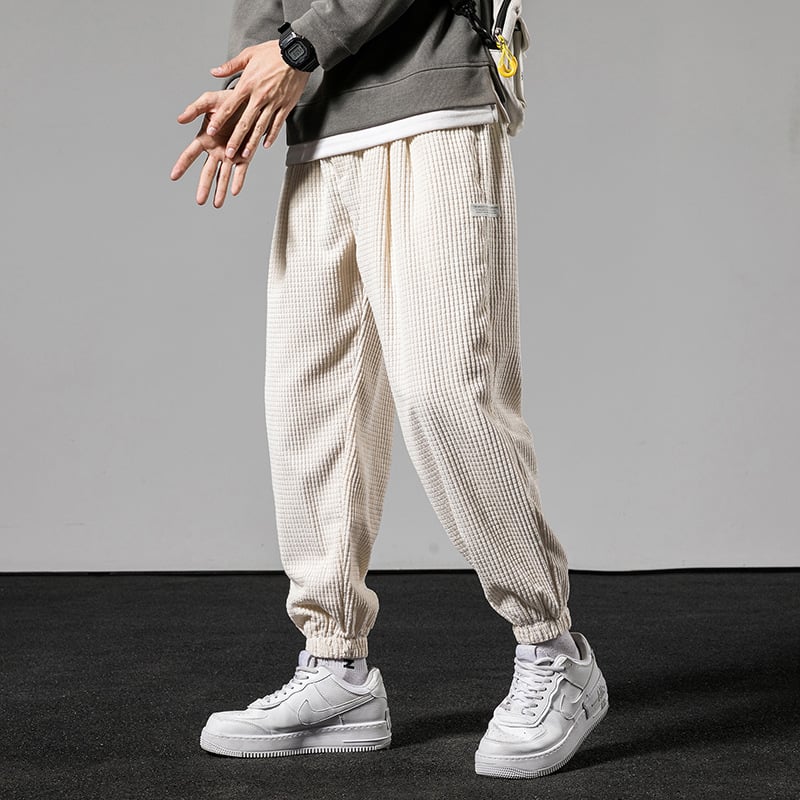 Men's Warm Winter Corduroy Trousers with Cashmere
