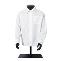 Long Sleeve Shirt Clean Fit Simple Solid Color Dress Shirt for Men