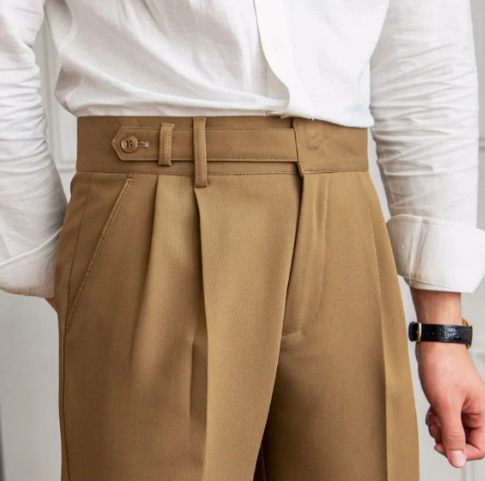Cropped British Pants