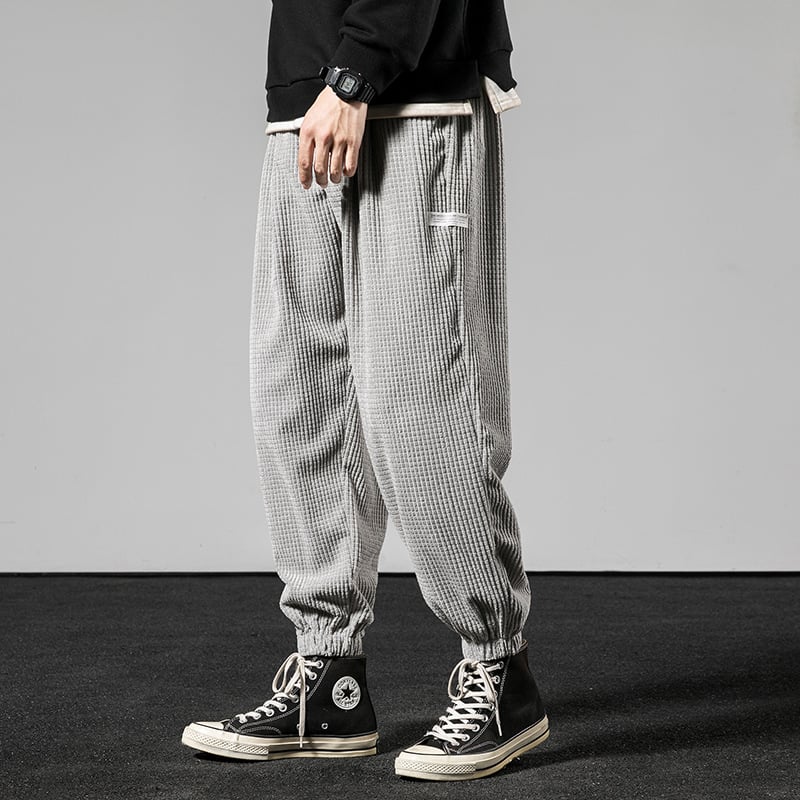 Men's Warm Winter Corduroy Trousers with Cashmere