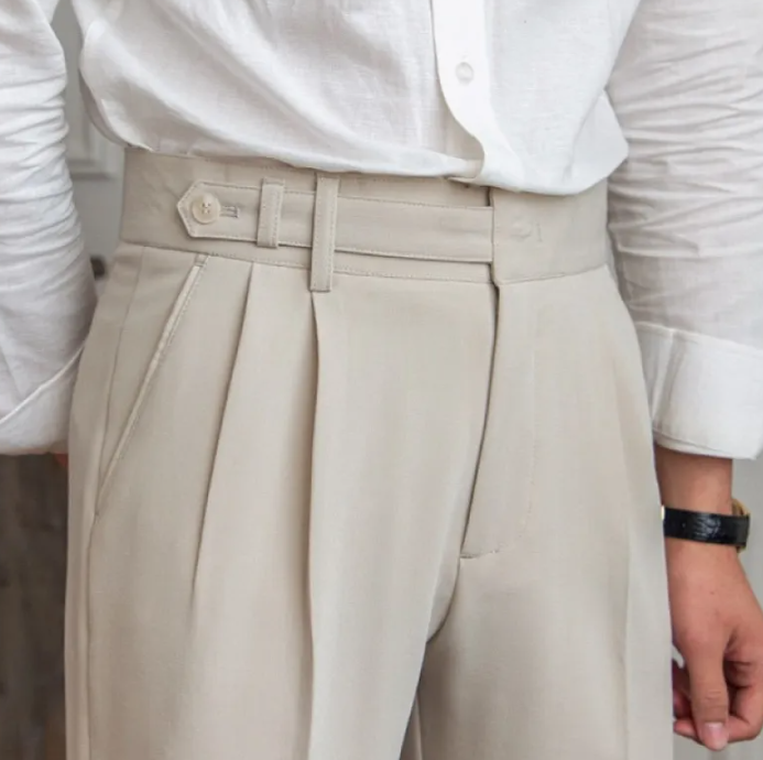 Cropped British Pants